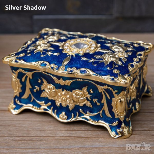 Кутия за бижута - Синя, снимка 1
