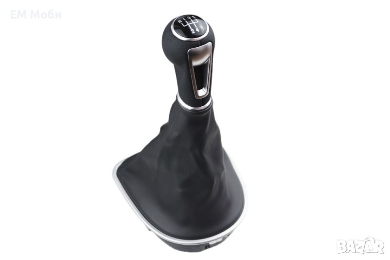 Топка за скоростен лост с Маншон за Сеат SEAT Leon II 2005 - 2012 Toledo Altea XL с 5/6 скорости, снимка 1