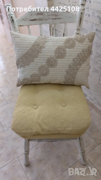 Ретро калъфка за декоративна възглавница , снимка 1
