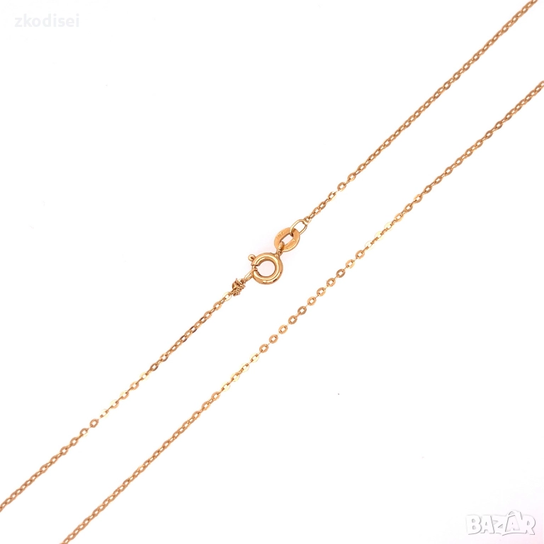 Златен синджир 2,36гр. 61,0см. 18кр. проба:750 модел:35614-1, снимка 1