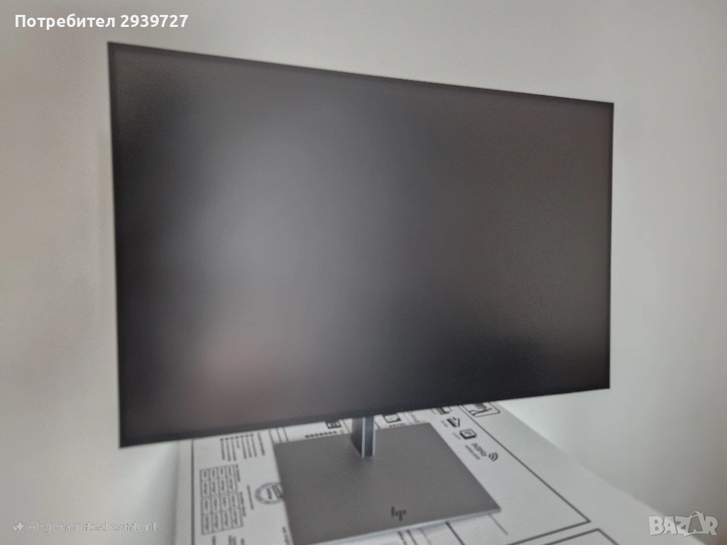 Монитор HP z24u G3, снимка 1