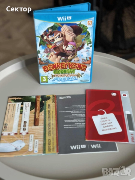 Donkey Kong Country Tropical Freeze Nintendo Wii U Нинтендо, снимка 1