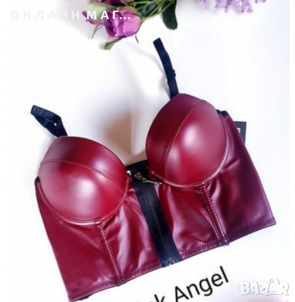 Корсет+ Бикина еко кожа + подарък, снимка 1