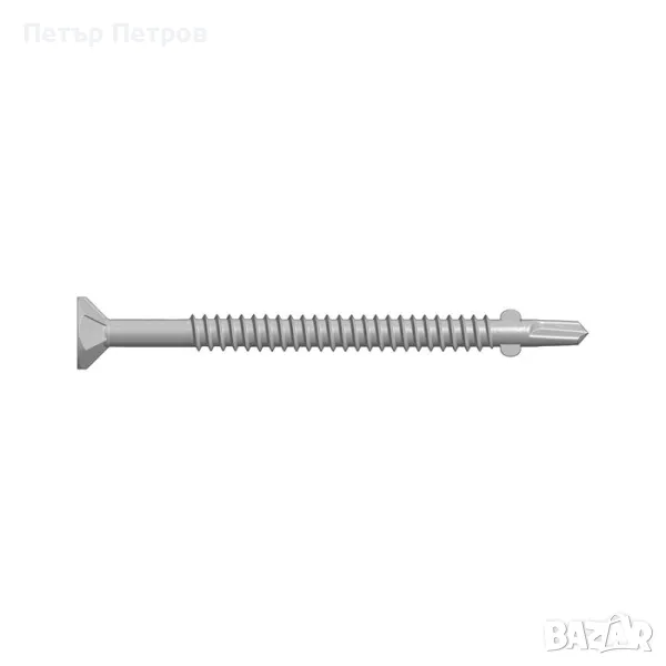 Самопробивен неръждаем винт 5,5х80, снимка 1