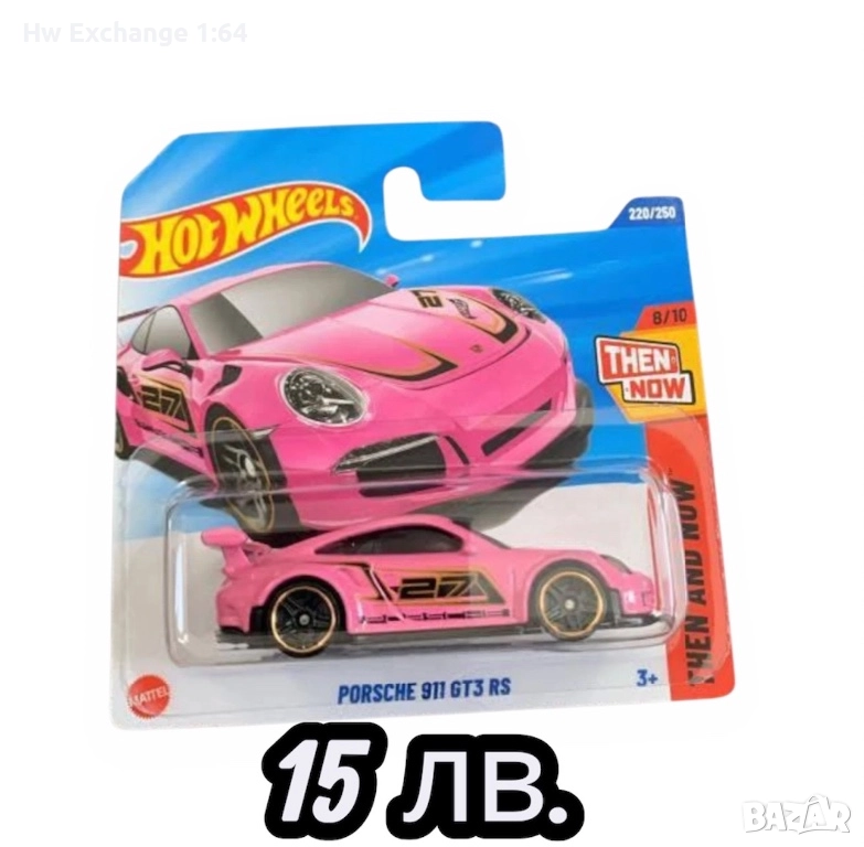 Hot wheels Porsche 911 Gt3 Rs, снимка 1