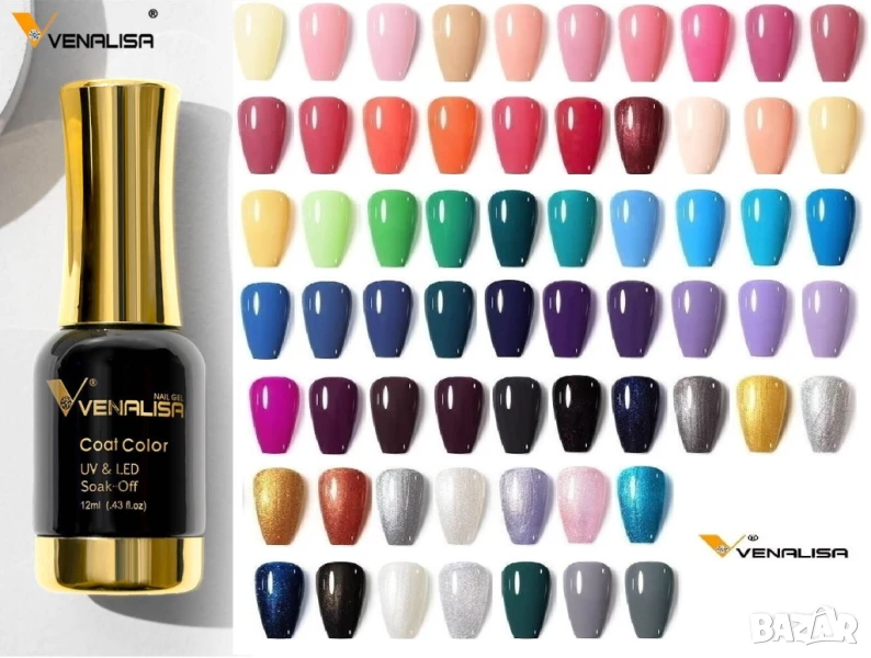  12мл VENALISA UV & LED гел лак  , снимка 1