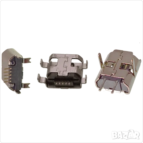 Букса  конектор USB micro  , 2/5 pin connector, снимка 1