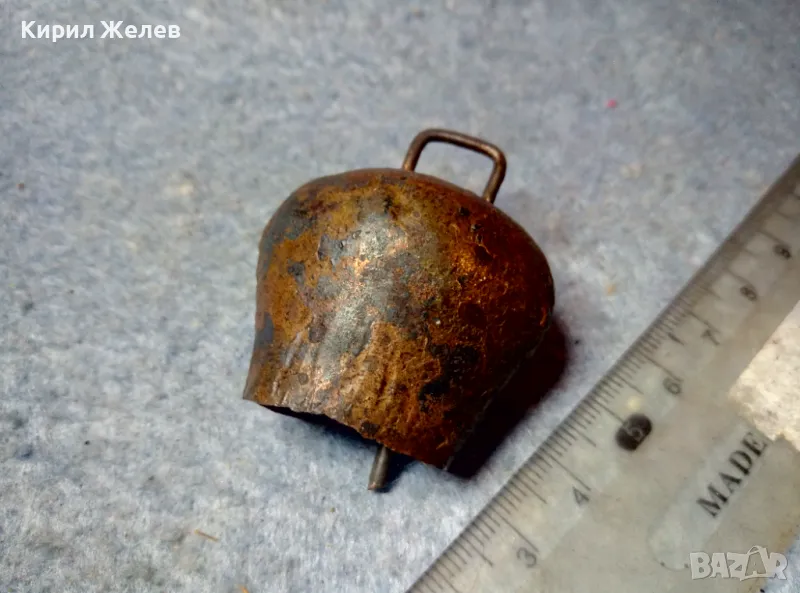 СТАРА ХЛОПКА РЪЧНА ИЗРАБОТКА ПОМЕДНЕНО КОВАНО ЖЕЛЯЗО 47802, снимка 1