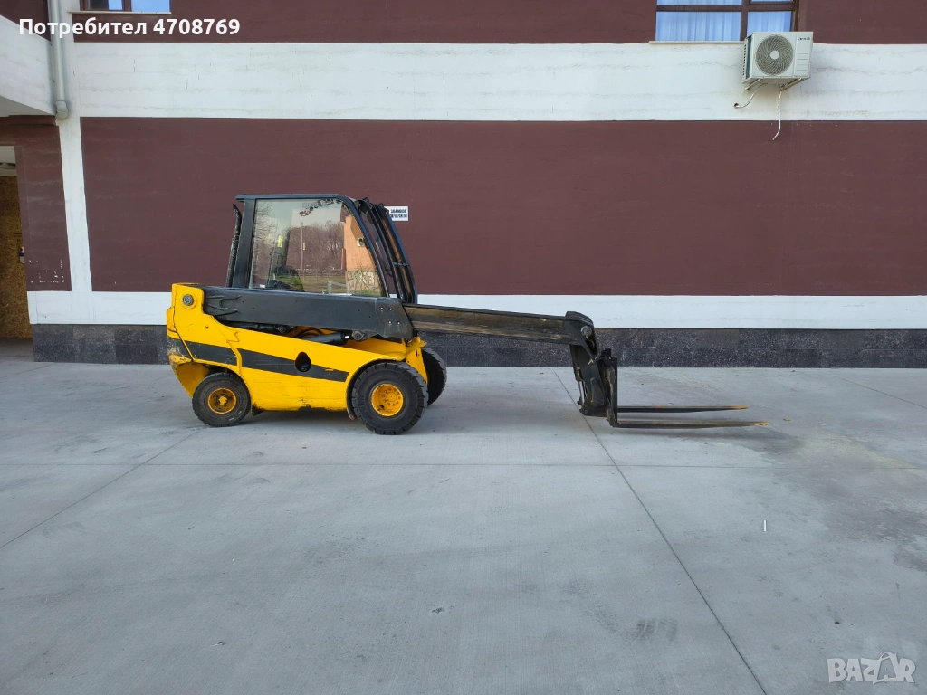 Челен товарач JCB Teletruk TLT30D – 3т / 4м / 9300 м/ч, снимка 1