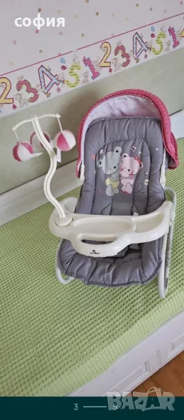 Бебешки шезлонг,люлка, снимка 1