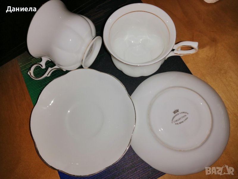 2 броя чашки Cambridge garden collection fine bone china, снимка 1