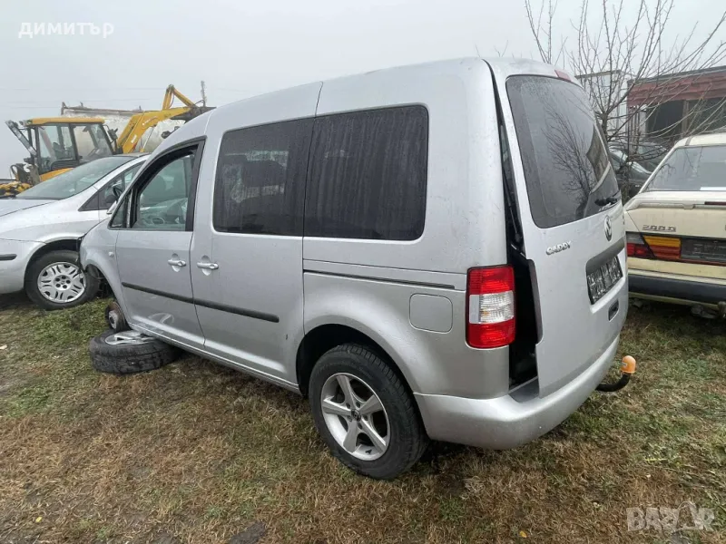 vw caddy 1.9 tdi на части пътнически теглич  фолксваген кади , снимка 1