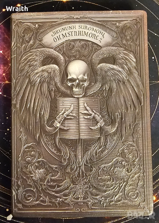 Готически тефтер с твърди корици, снимка 1