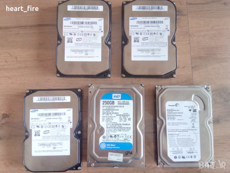 250GB 3.5 SATA HDD, снимка 1