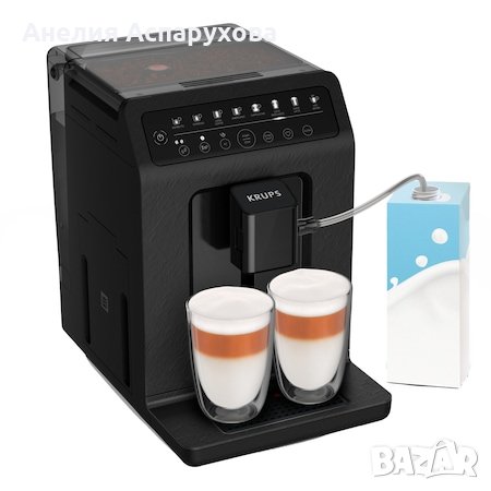 Кафеавтомат Krups Evidence Eco-Design EA897B10, 1450W, Помпа 15 бара, Функция One-Touch-Cappuccino, , снимка 1