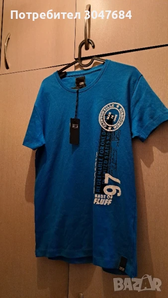 jack & Jones синя тениска , снимка 1