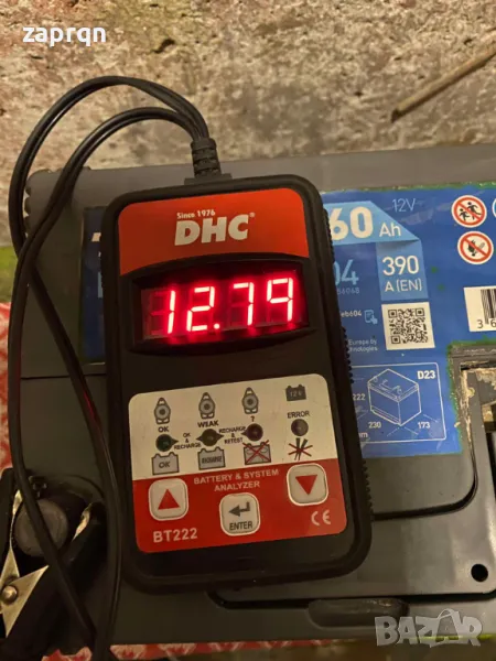 Почти нов акумулатор Exide 60 амп/ч 390 А R+ Азиатка с гаранция, снимка 1