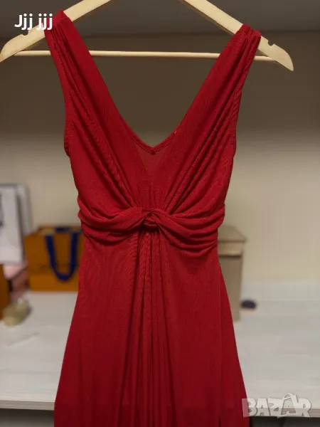 Дълга червена рокля, снимка 1