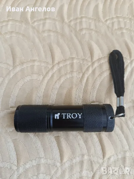 Метално фенерче със светодиоди , снимка 1