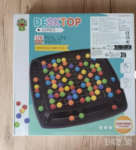  Комбинативна игра с цветни топчета  , снимка 1