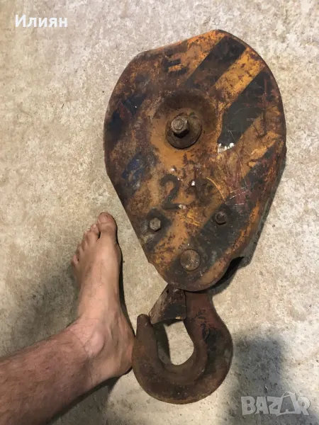 Кука за телфер или кран 2 тона. , снимка 1