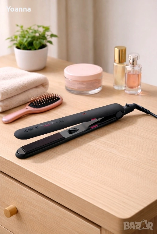 Преса за коса Rowenta Optiliss Keratin Shine Elite SF3122D0, 230 градуса, снимка 1