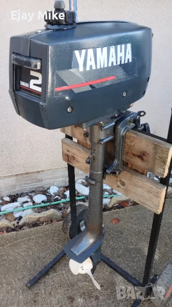 Извънбордов двигател за лодка Yamaha 2кс двутактов, снимка 1