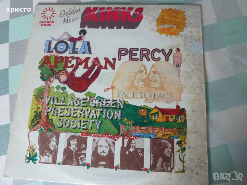 плоча винил Kinks двоен албум The Best, снимка 1