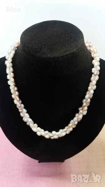 Колие с естествени перли, снимка 1