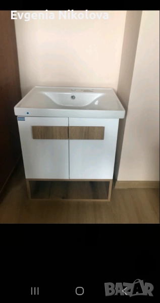Нови шкаф и мивка за баня , снимка 1