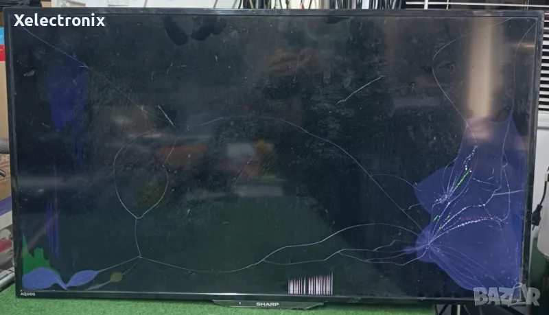 Sharp LC-40LD270E с повредена матрица, снимка 1