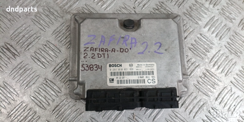 Компютър Opel Zafira 2.2DTi 2000г. 0281010021 09133269	, снимка 1