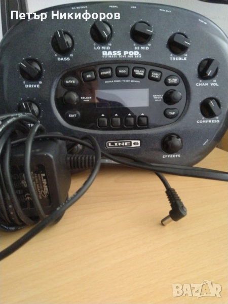 Продавам процесор за бас китара Line 6 Bass Pod, снимка 1