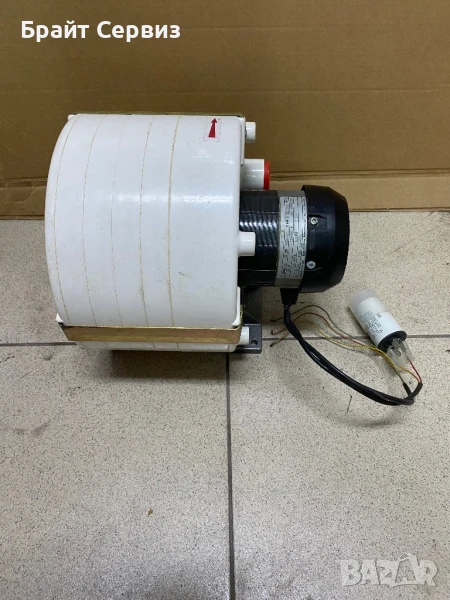 Ел двигател с турбина, снимка 1