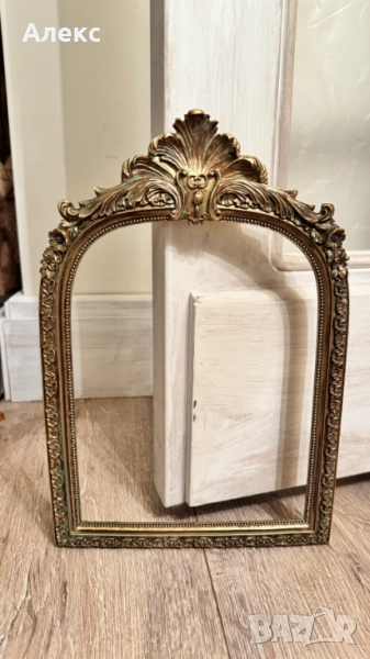 Голяма рамка за стена, бароков стил., снимка 1