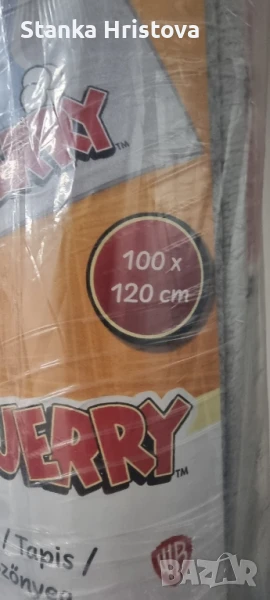 Мокетно килимче за детска стая Tom I Jerry. , снимка 1