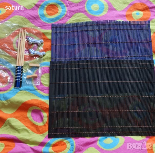 комплект клечки за хранене и подложки, снимка 1