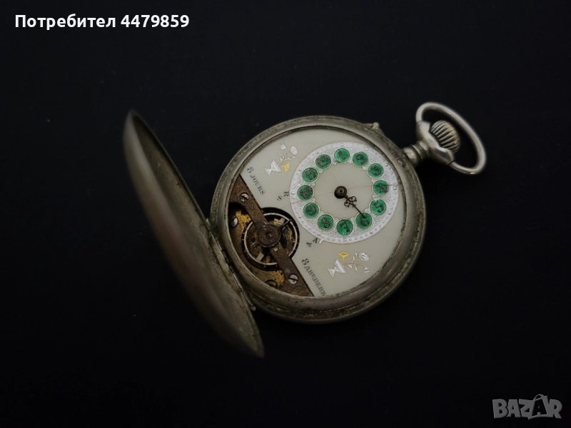 8 дневен часовник за части , снимка 1