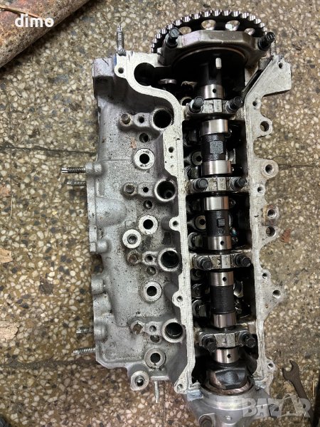 Цилиндрова глава за Toyota 1.4 d4d Yaris Auris 2005-2010, снимка 1