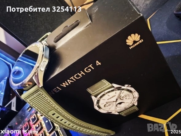 Huawei Watch GT4 в ГАРАНИЦЯ, снимка 2 - Смарт гривни - 52720409