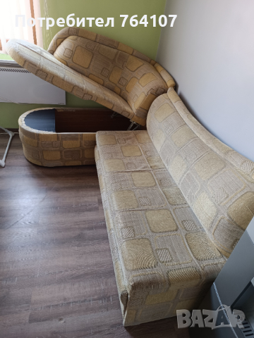 Ъглов диван, снимка 2 - Дивани и мека мебел - 44513406