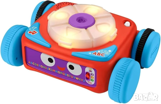 Интерактивен бот Fisher Price - робот, снимка 4 - Образователни игри - 52941909