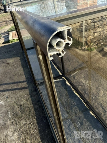 Продавам алуминиеви витрини / рафтове, снимка 3 - Стелажи и щандове - 53407154