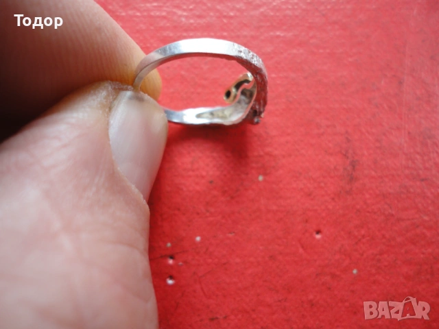 Страхотен сребърен пръстен с камъни 22, снимка 5 - Пръстени - 53304278