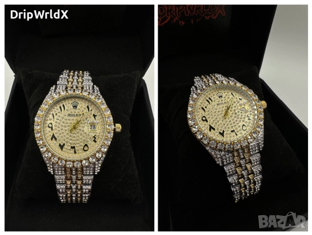 Rolex Datejust 40mm Мойсанит Диамант Арабски Циферблат Различни Модели, снимка 8 - Дамски - 52938672