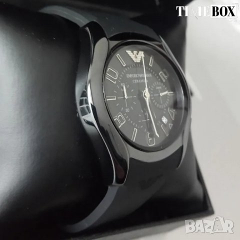 Emporio Armani AR1430 Ceramica Chronograph. Нов мъжки часовник, снимка 4 - Мъжки - 38801040