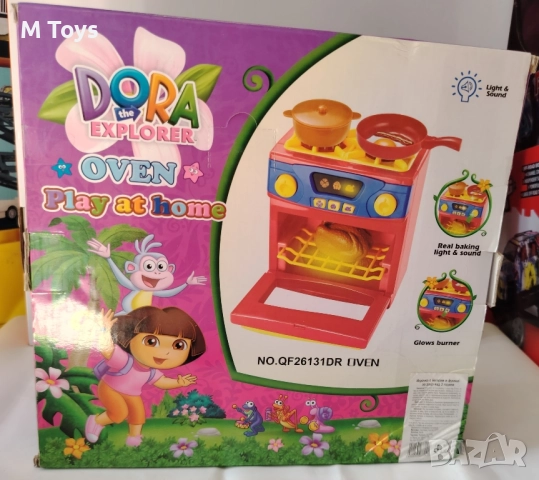 👩‍🍳 Dora the Explorer – Детска фурна с реални светлинни и звукови ефекти! 🌟, снимка 2 - Образователни игри - 51476991