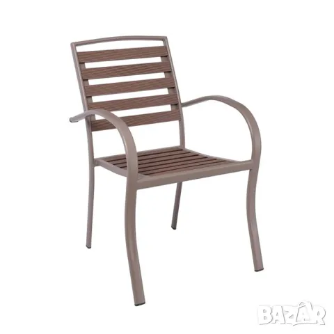 Трапезен градински фотьойл стол Serano