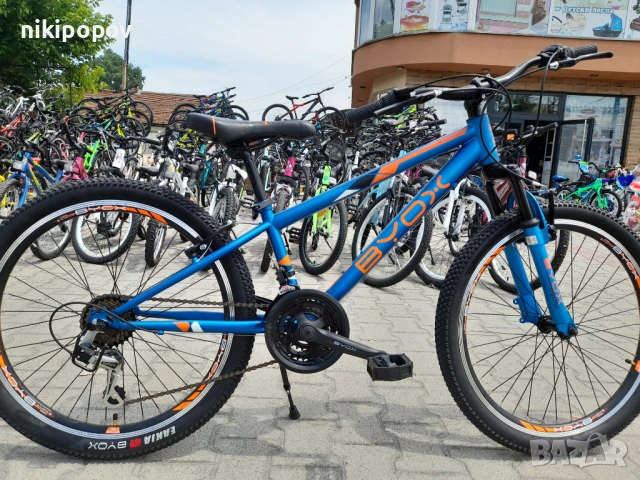 BYOX Велосипед 24" MASTER син, снимка 12 - Велосипеди - 53848612