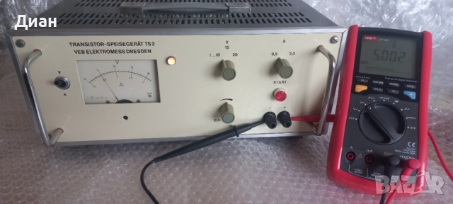 Лабораторно немско захранване TS2, снимка 5 - Друга електроника - 52865784
